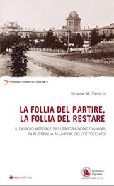 Simone M. Varisco, La follia del partire la follia del restare, libro, Tau editrice, Fondazione Migrantes, copertina