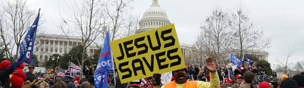 Washington Capitol Hill Jesus saves